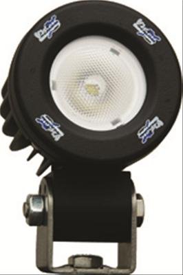 Vision X Solstice Solo Prime LED Pod Lights 4009899 Auxiliary Light, Solstice, Flood, 2.16 x 3.33 in., Black Housing, Clear Lens, White Bulb, 10 watt, Each thumbnail 1