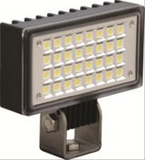 Vision X Utility LED Flood Lights 4001824 Auxiliary Light, Utility, Flood, 3.52 x 3.19 in., Black Housing, Clear Lens, White Bulb, 6 watt, Each thumbnail 1