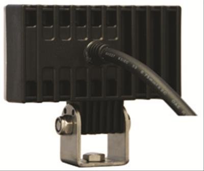 Vision X Utility LED Flood Lights 9119298 Auxiliary Light, Utility, Flood, 3.52 x 3.19 in., Black Housing, Clear Lens, Amber Bulb, 6 watt, Each thumbnail 3