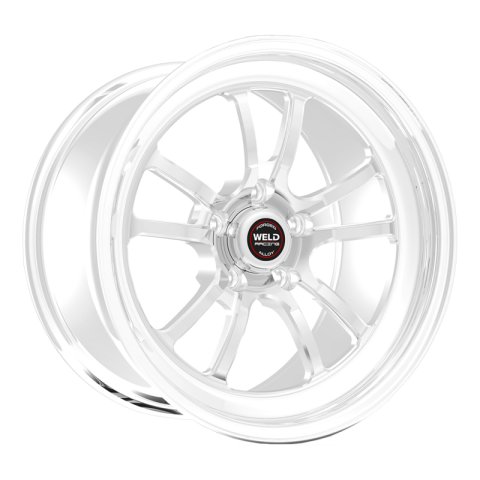 Weld Racing RT-S S70 Forged Aluminum Polished Wheels 18x5 Wheel, RT-S, Aluminum, Polished, 18 x 5 in., 5 x 115mm Bolt Circle, 1.60 in. Backspace, Each thumbnail 6