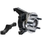 Wilwood Mustang II Aluminum ProSpindle Kits for 1974-1978 MUSTANG II, 1971-1980 PINTO - 830-17728 Spindle, Forged ProSpindle, Lowered Ride Height, 2.00 in. Drop, Black E-coated, Front Left or Right, Ford, Each thumbnail 1