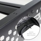 Go Rhino 24-25 Toyota Tacoma Double Cab Pickup Ceros Low Profile Roof Rack - Tex. Blk thumbnail 3