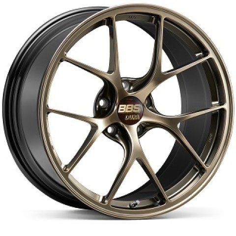 BBS RI-D 19x8.5 / 5x130 / ET53 / 71.6mm CB Diamond Gold Wheel thumbnail 1