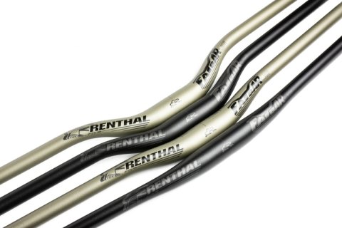Renthal V3 Fatbar Lite Zero Rise - Aluminum Gold thumbnail 2