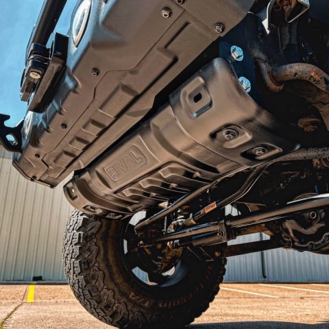 Rival 2018-2025 Jeep Wrangler JL Lower Skid Plate thumbnail 1