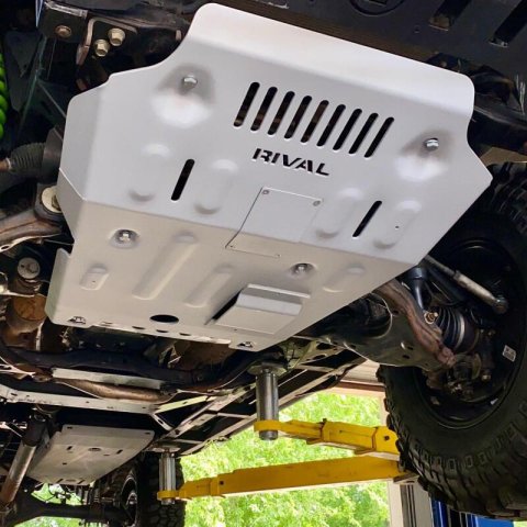 Rival 2005-2023 Toyota Tacoma 3Gen 4WD including KDSS Aluminum Engine Skid Plate thumbnail 1