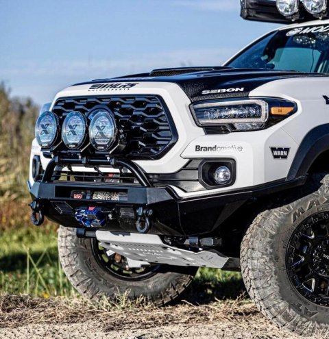 Rival 2005-2023 Toyota Tacoma 3Gen 4WD including KDSS Aluminum Engine Skid Plate thumbnail 3