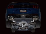 AWE Tuning 21-23 Ford Mustang Mach 1 SwitchPath Cat-Back Exhaust w/ Quad Chrome Silver Tips thumbnail 9