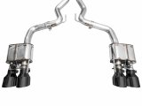 AWE Tuning 21-23 Ford Mustang Mach 1 SwitchPath Cat-Back Exhaust w/ Quad Diamond Black Tips thumbnail 8