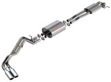 Borla 24-25 Ford Ranger XLT Side Exit S-type Exhaust w/ Chrome Tips thumbnail 1
