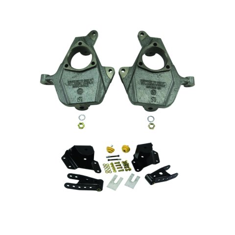 Belltech Suspension Lowering Kits 1009 LOWERING KITS , 1999-2006 Chevrolet Silverado/Sierra (Std Cab) 2" F/4" R drop W/O Shocks