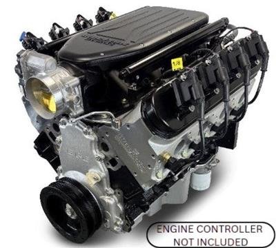 BluePrint Engines Pro Series Chevy LS 376 C.I.D. 510 HP EFI Base Dressed Long Block Crate PSLS37680CTF GM Compatible c.i. Engine - Horsepower - - No ECU / Harness thumbnail 2