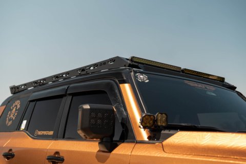 DV8 Offroad Roof Racks RRTL4-01L 2024-2025 Toyota Land Cruiser & Lexus GX 550 Rack Light Mount thumbnail 6