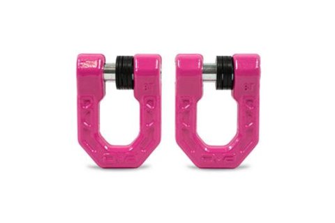 DV8 Offroad Tow Shackles and Brackets UNSK-01PK D-Rings Pair