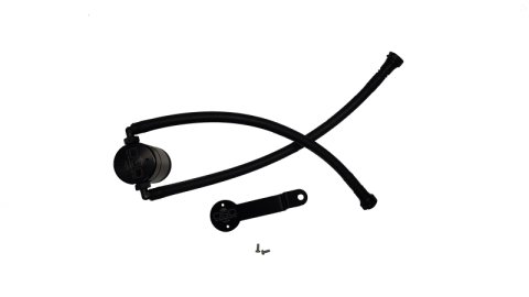 J&L 14-18 Chevy Silverado 1500 / 14-18 GMC Sierra 1500 4.3L V6 Oil Separator - Black Anodized thumbnail 5