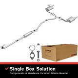 BRExhaust 16-21 Honda Civic 1.5L Direct-Fit Replacement Exhaust System thumbnail 1