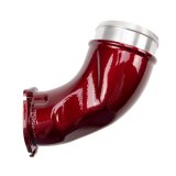 Wehrli 01-04 Duramax LB7 4in High Flow Intake Horn - Semi-Gloss Black thumbnail 4