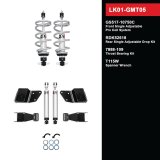 QA1 Suspension Lowering Kits LK01-GMT05 LOWERING KIT, S-ADJ, SHORT BED, 99-06 SILVERADO 1500 2WD thumbnail 2