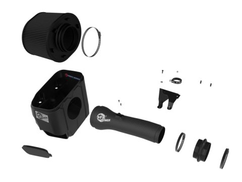 aFe 2025+ Dodge Ram 1500 RHO Track Series Carbon Fiber Cold Air Intake System w/ Blk Pro 5R Filter thumbnail 8