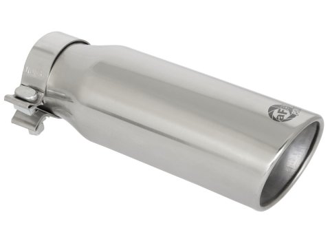 aFe MACH Force-Xp Universal Exhaust Tip 3 IN Inlet x 4 IN Outlet x 12 IN L