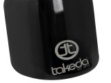 aFe Takeda Universal Exhaust Tip 2-1/2 IN Inlet x 4 IN Outlet x 6 IN L- Black thumbnail 2