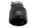 aFe Takeda Universal Exhaust Tip 2-1/2 IN Inlet x 4 IN Outlet x 6 IN L- Black thumbnail 3