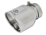 aFe Takeda Universal Exhaust Tip 2-1/2 IN Inlet x 4 IN Outlet x 6 IN L- Polished thumbnail 1