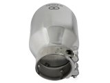 aFe Takeda Universal Exhaust Tip 2-1/2 IN Inlet x 4 IN Outlet x 6 IN L- Polished thumbnail 5