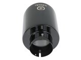 aFe Takeda Universal Exhaust Tip 2-1/2 IN Inlet x 4-1/2 IN Outlet x 7 IN L- Black thumbnail 5