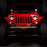 Baja Designs 07-18 Jeep Wrangler JK DOT LP6 LED Headlight Kit (For LED Headlights)- Amber thumbnail 2