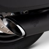 Vance & Hines 2025+ HD Softail Twin Slash 4in Round Black Slip-On Exhaust thumbnail 4