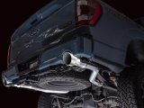 AWE Tuning 2021+ Ford F150 Tremor w/ Bumper Cutouts 0FG Non-Resonated Cat-Back w/ Chrome Silver Tips thumbnail 8