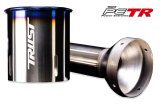 GReddy PE-TR Rolled Tip-Burnt-Ti L 190mm x 115mm thumbnail 1