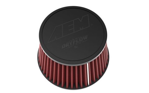 AEM Air Filter 5in Flange 6-1/2inb 5-1/8int 4inh thumbnail 1