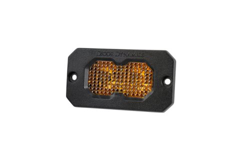 Diode Dynamics C2 2.0 Sport Yellow Flood Flush ABL (Single)