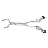 Stainless Works 22-25 Cadillac CT5-V Blackwing Catback Exhaust - Black Chrome Tips thumbnail 2