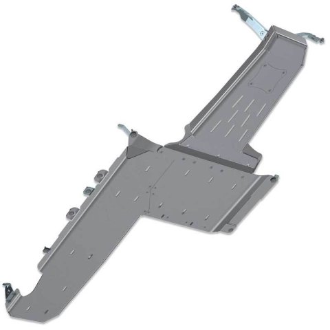 Artec Industries 2022-2025 Jeep Wrangler JLU Sahara Jlu Full Bellypan - 4 Door 392 Hemi Aluminum