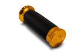 Performance Machine 24-25 Touring, 2025 Softail TBW Contour Handle Grip Set - Gold thumbnail 1