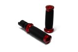 Performance Machine 24-25 Touring, 2025 Softail TBW Contour Handle Grip Set - Red thumbnail 1