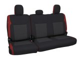 PRP 2021+ Ford 150/ 2023+ SuperDuty Rear Seat Covers (Pair) - Red thumbnail 1