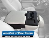 PRP 2015+ Ford F150 / 2017+ Super Duty Center Jump Seat Cover w/ Std. Console - Red thumbnail 2