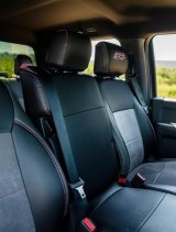 PRP 2015+ Ford F150 / 2017+ Super Duty Center Jump Seat Cover w/ Std. Console - Red thumbnail 4