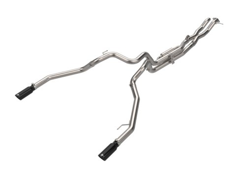aFe Vulcan Series 3in 304SS Cat-Back Exhaust 24-25 Ford Ranger Raptor V6-3.0L (tt) w/ Black Tips thumbnail 1