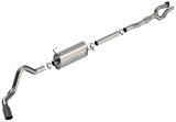 Borla 17-22 Ford F-250/F-350 SD 6.2L V8 2+4WD (Non-Dually) 2.75in ATAK Catback Exhaust - Blk Chrome thumbnail 1