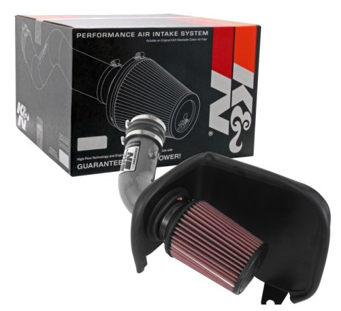 K&N Perf. Intake Kit Jeep Cherokee V6 3.2L F/I 19-22 High Flow CAI thumbnail 2