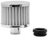 K&N Breather 1in Flg W/1in-1/4in Grmt 3in od X 2-3/8in h thumbnail 1