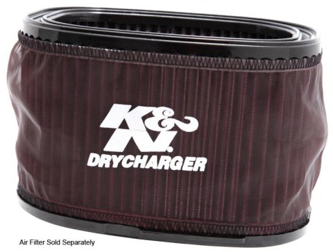 K&N Drycharger Wrap Black 191mm L 140mm W 121mm H thumbnail 1