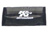K&N Drycharger Wrap Black 7.125in W 7.125in L thumbnail 1