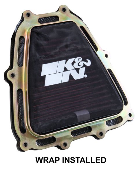 K&N Drycharger Wrap Black 7.313in L 7.25in W 1.313in H thumbnail 3