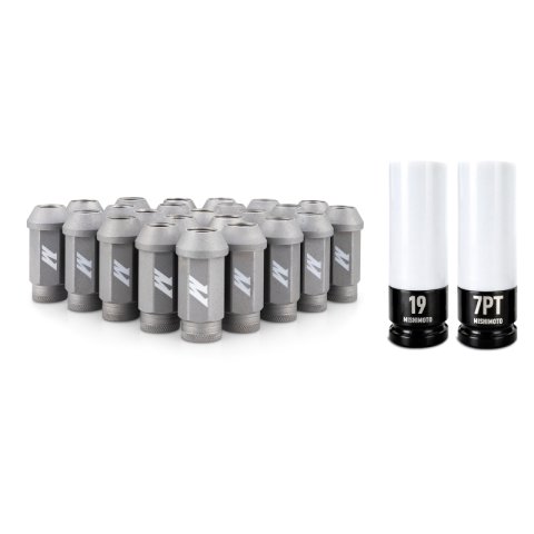 Mishimoto Steel Locking Lug Nuts M14x1.5 24pc Set Silver thumbnail 1